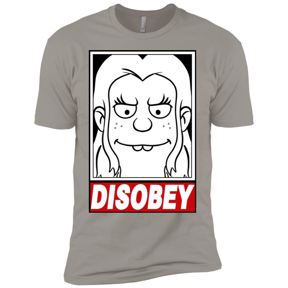 T-Shirts Light Grey / YXS Disobey Boys Premium T-Shirt