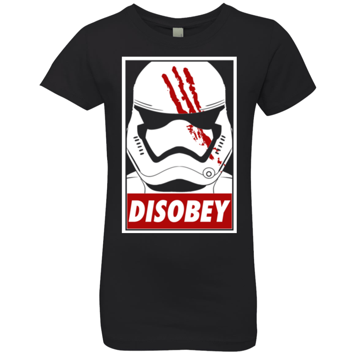T-Shirts Black / YXS Disobey Girls Premium T-Shirt