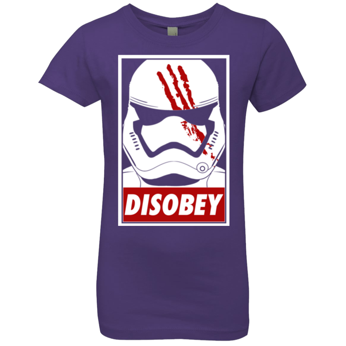 T-Shirts Purple Rush / YXS Disobey Girls Premium T-Shirt