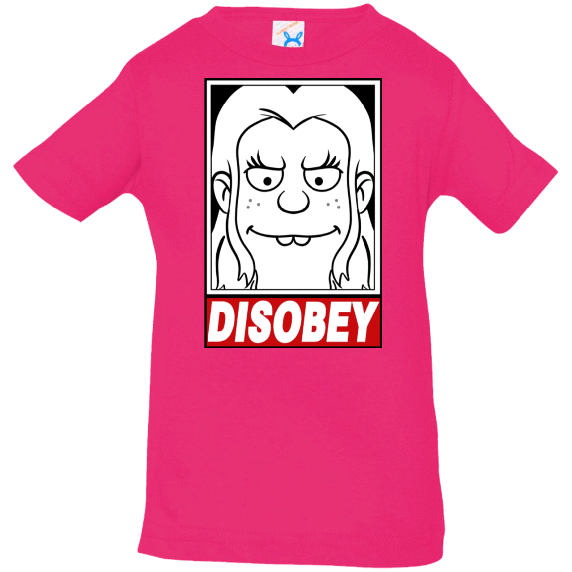 T-Shirts Hot Pink / 6 Months Disobey Infant Premium T-Shirt