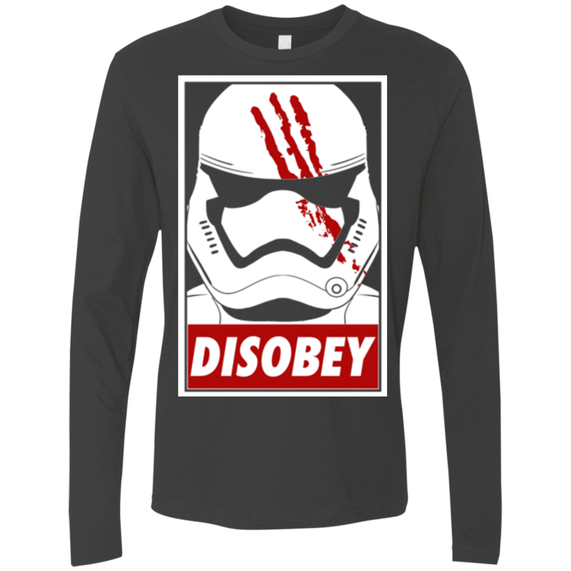 T-Shirts Heavy Metal / Small Disobey Men's Premium Long Sleeve