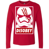 T-Shirts Red / Small Disobey Men's Premium Long Sleeve