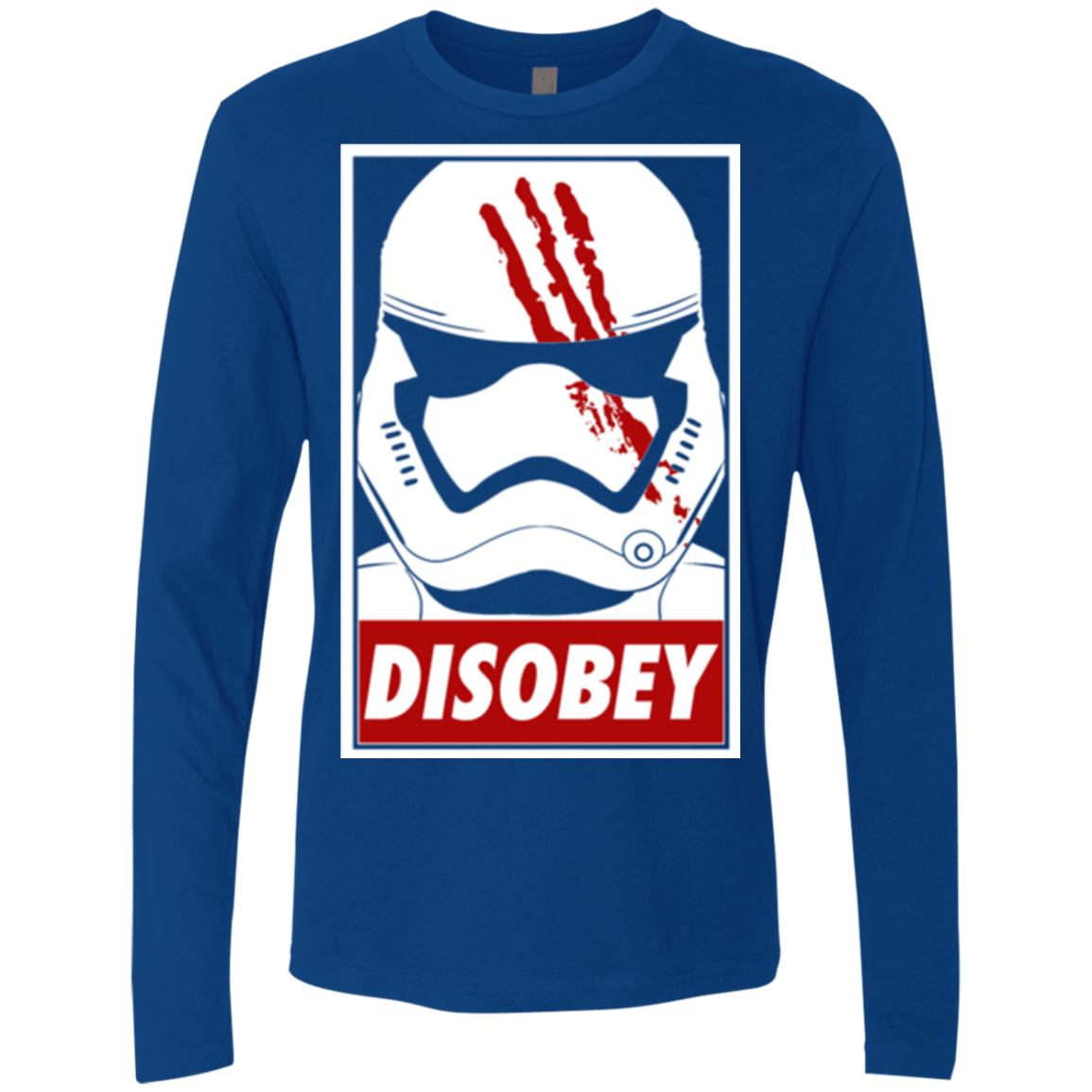 T-Shirts Royal / Small Disobey Men's Premium Long Sleeve