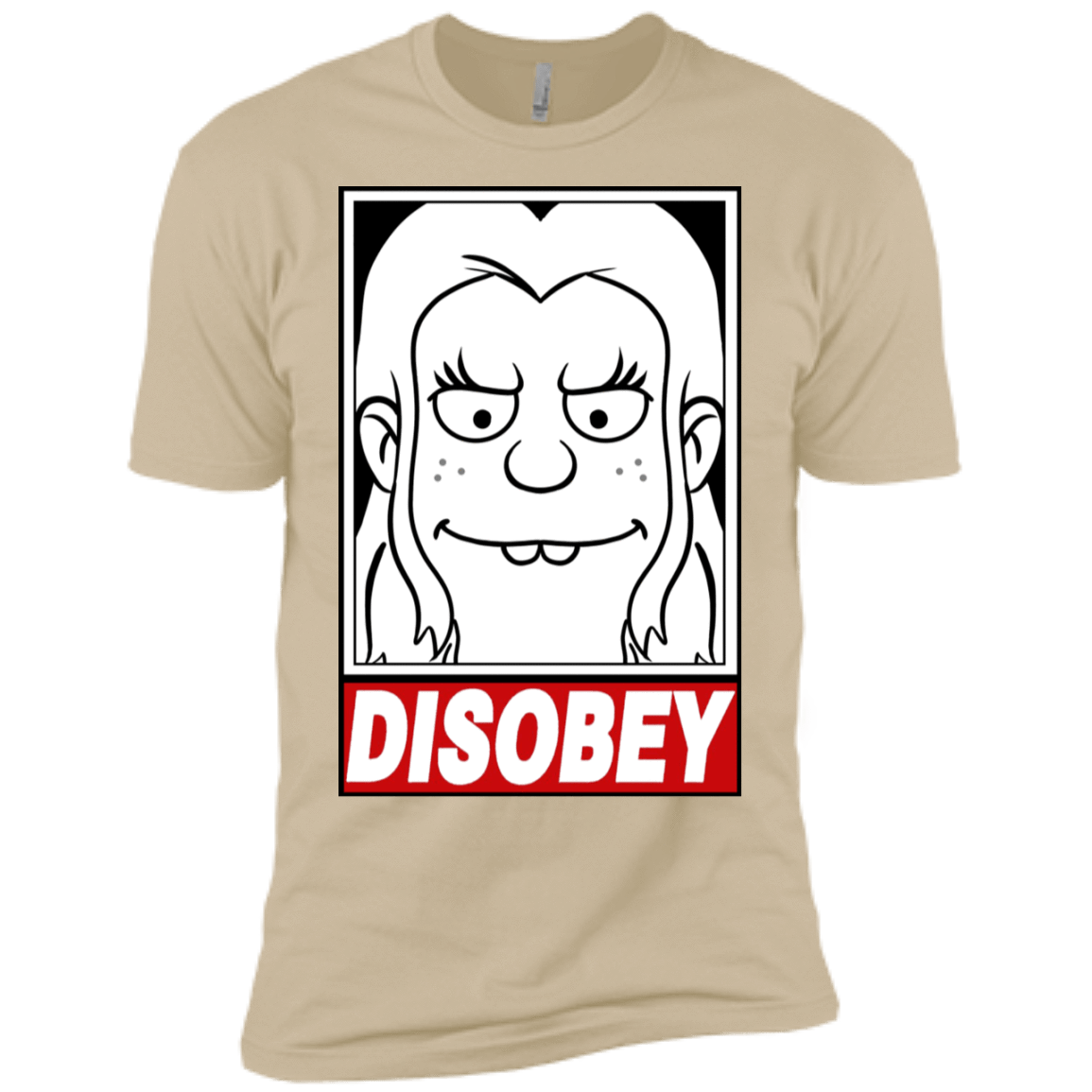 T-Shirts Sand / X-Small Disobey Men's Premium T-Shirt