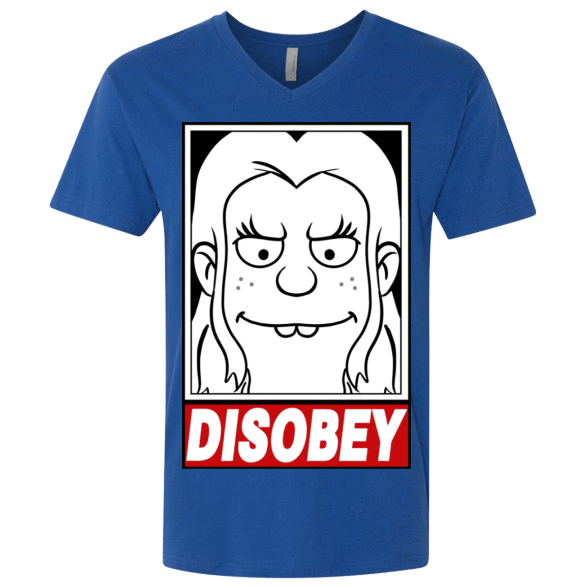 T-Shirts Royal / X-Small Disobey Men's Premium V-Neck