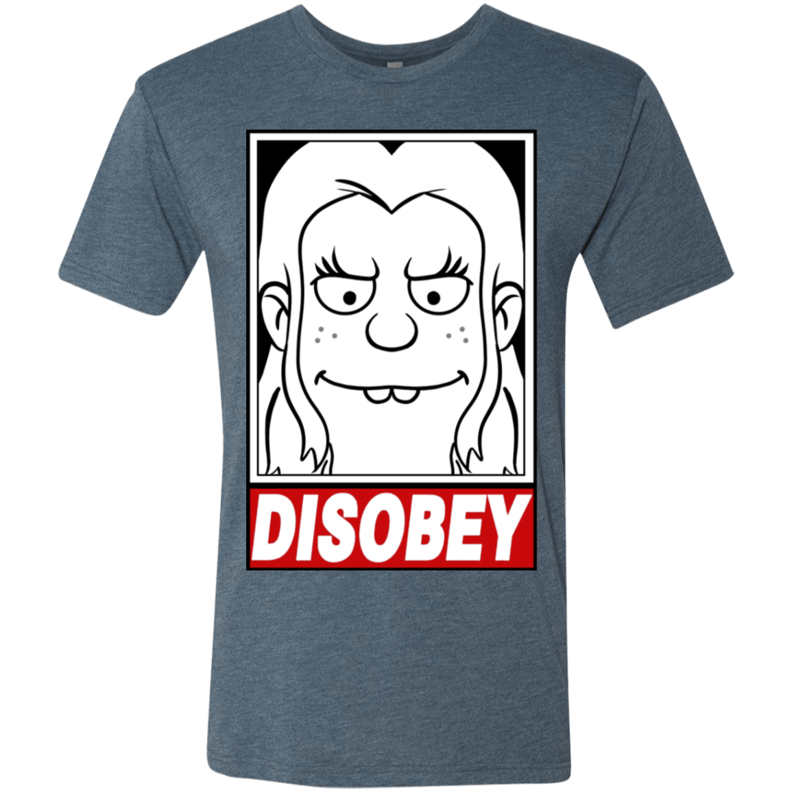 T-Shirts Indigo / S Disobey Men's Triblend T-Shirt