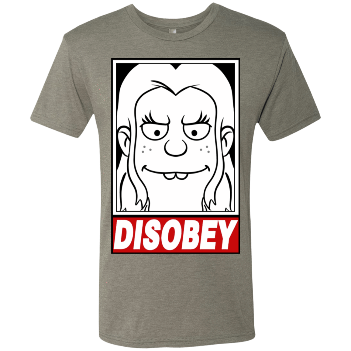 T-Shirts Venetian Grey / S Disobey Men's Triblend T-Shirt
