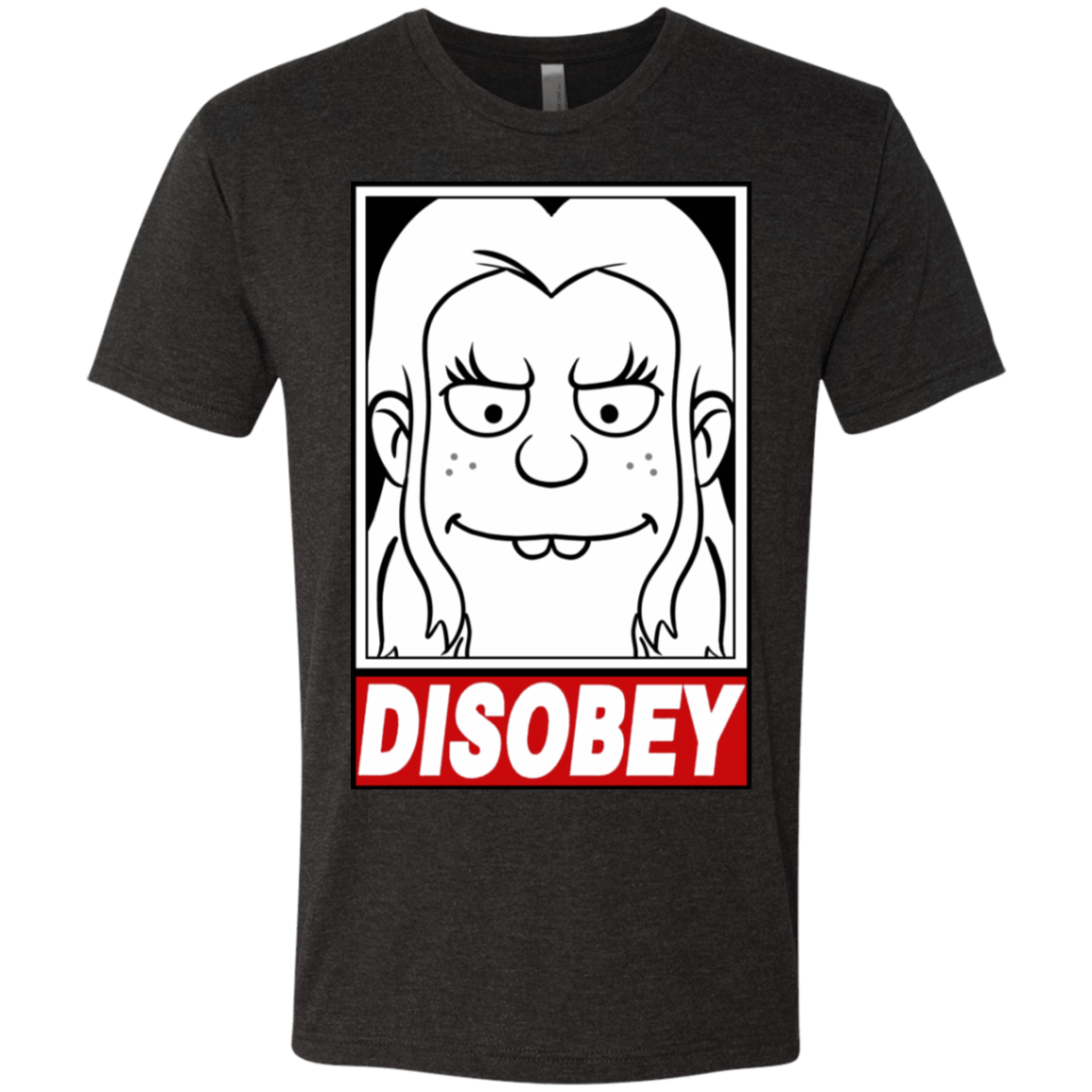 T-Shirts Vintage Black / S Disobey Men's Triblend T-Shirt