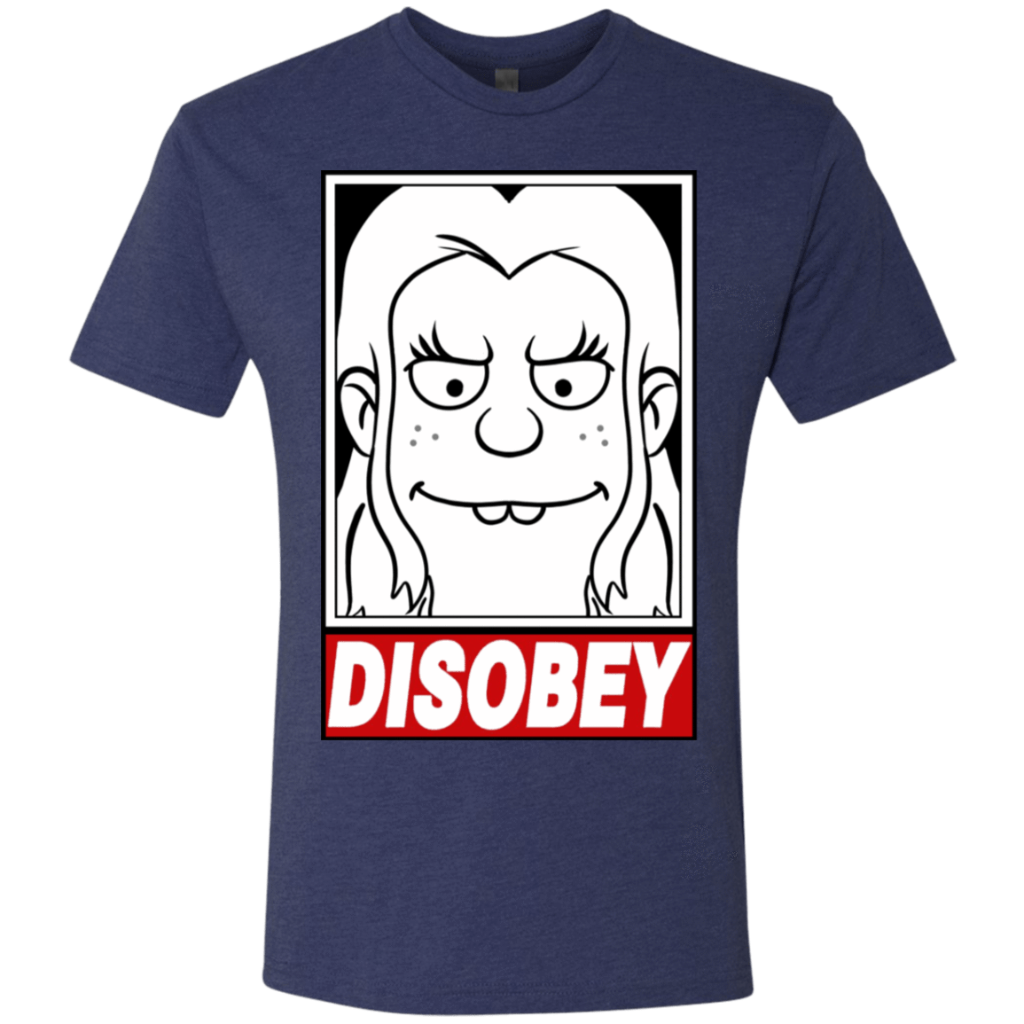 T-Shirts Vintage Navy / S Disobey Men's Triblend T-Shirt