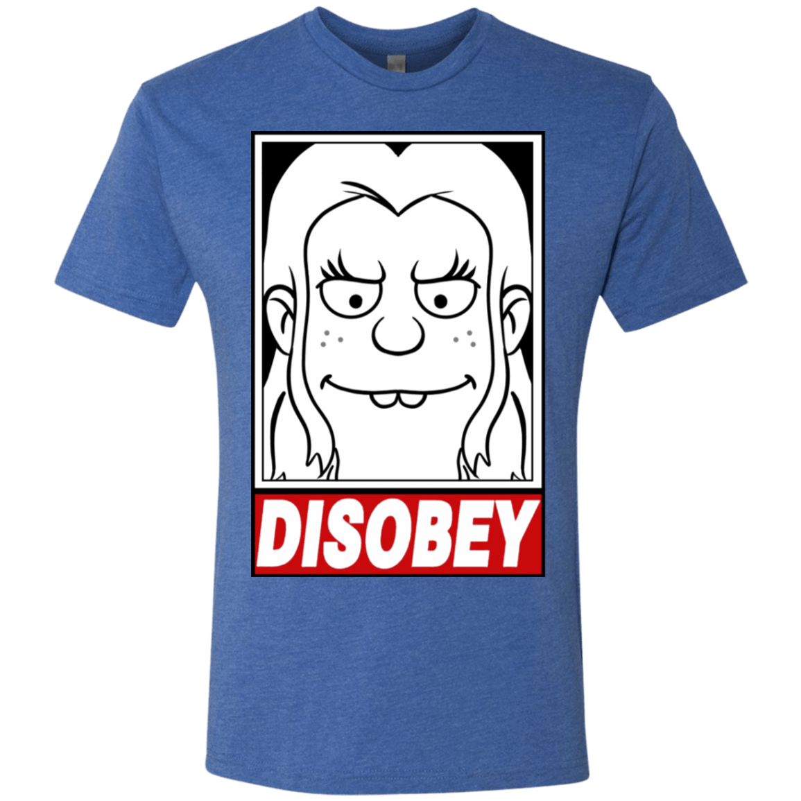 T-Shirts Vintage Royal / S Disobey Men's Triblend T-Shirt