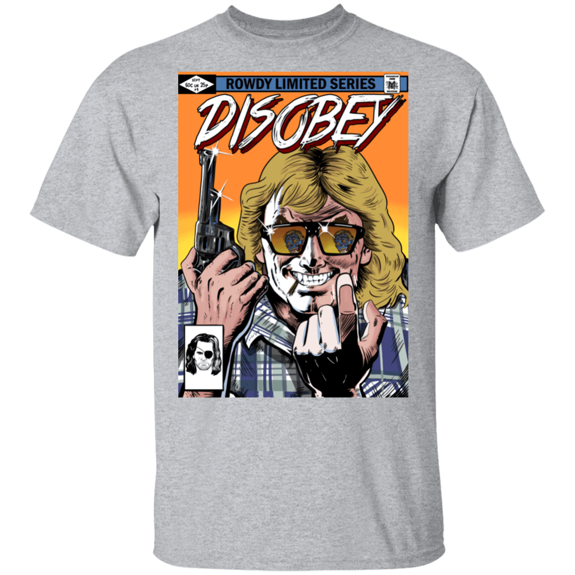 T-Shirts Sport Grey / S Disobey Rowdy T-Shirt
