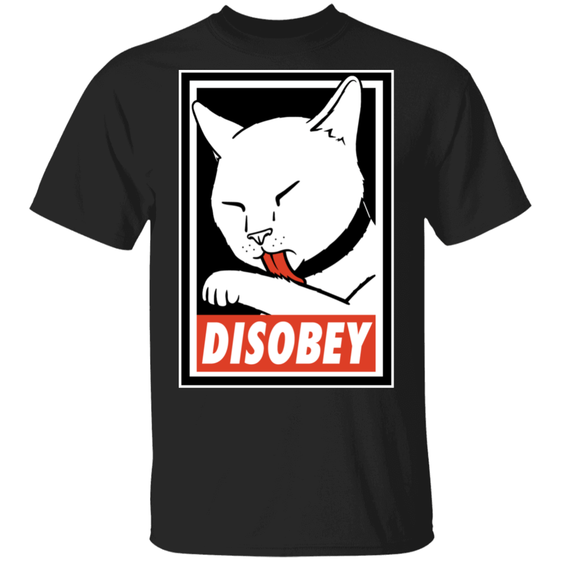 T-Shirts Black / S Disobey T-Shirt