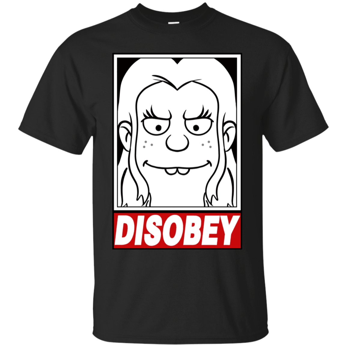 T-Shirts Black / S Disobey T-Shirt