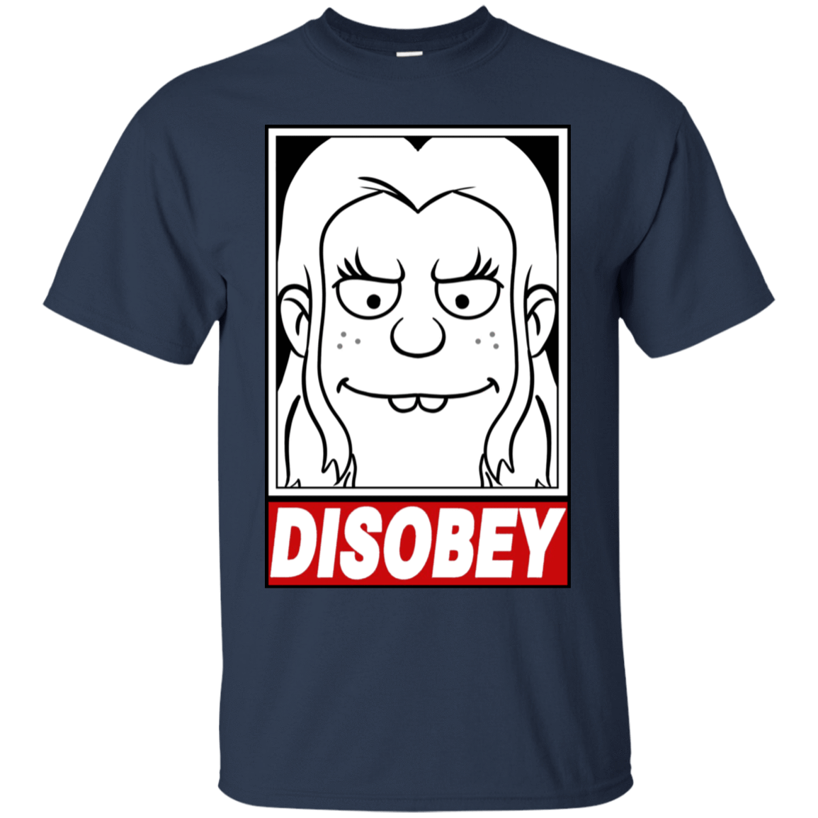 T-Shirts Navy / S Disobey T-Shirt
