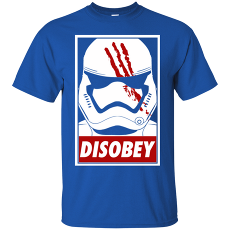 T-Shirts Royal / Small Disobey T-Shirt