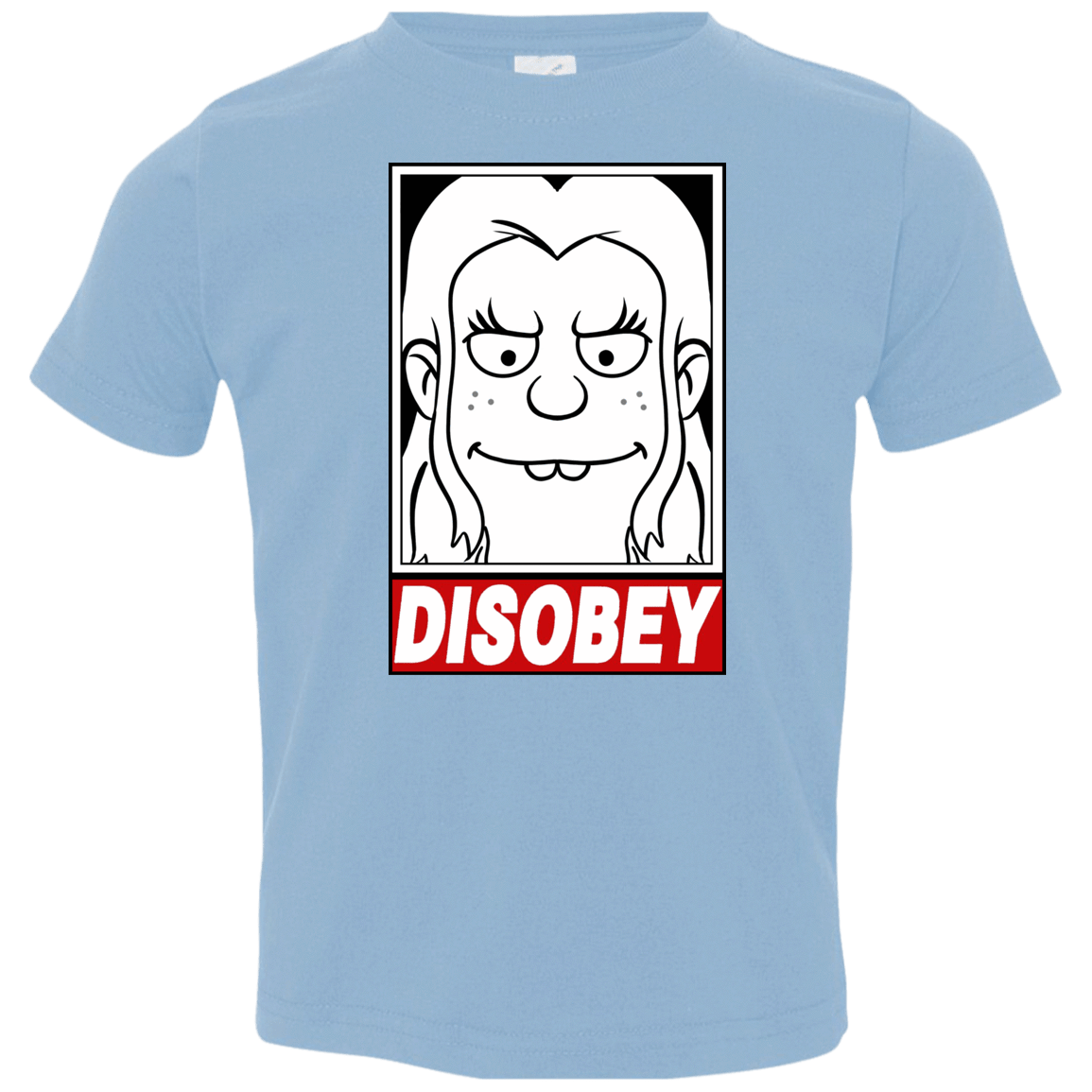 T-Shirts Light Blue / 2T Disobey Toddler Premium T-Shirt