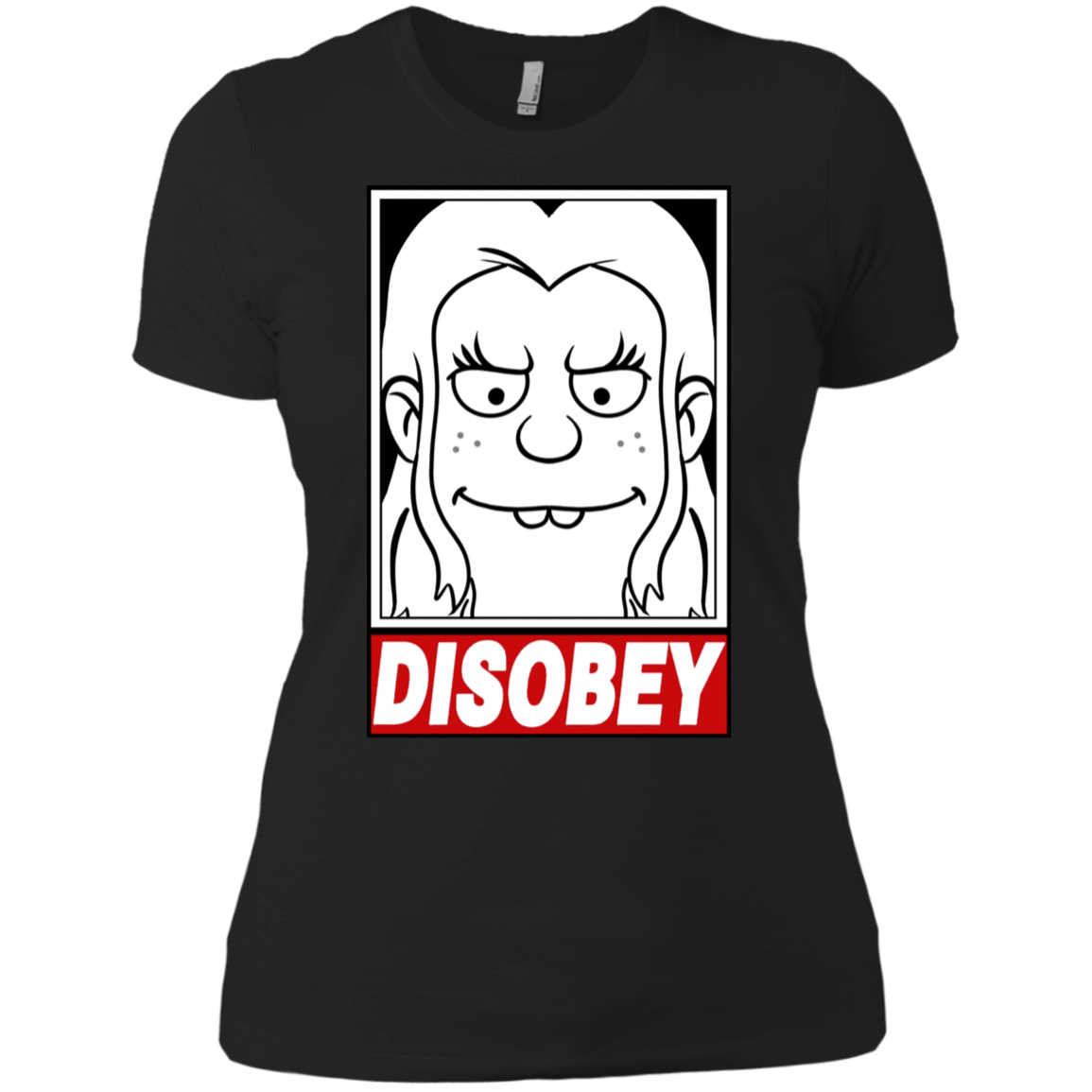 T-Shirts Black / X-Small Disobey Women's Premium T-Shirt