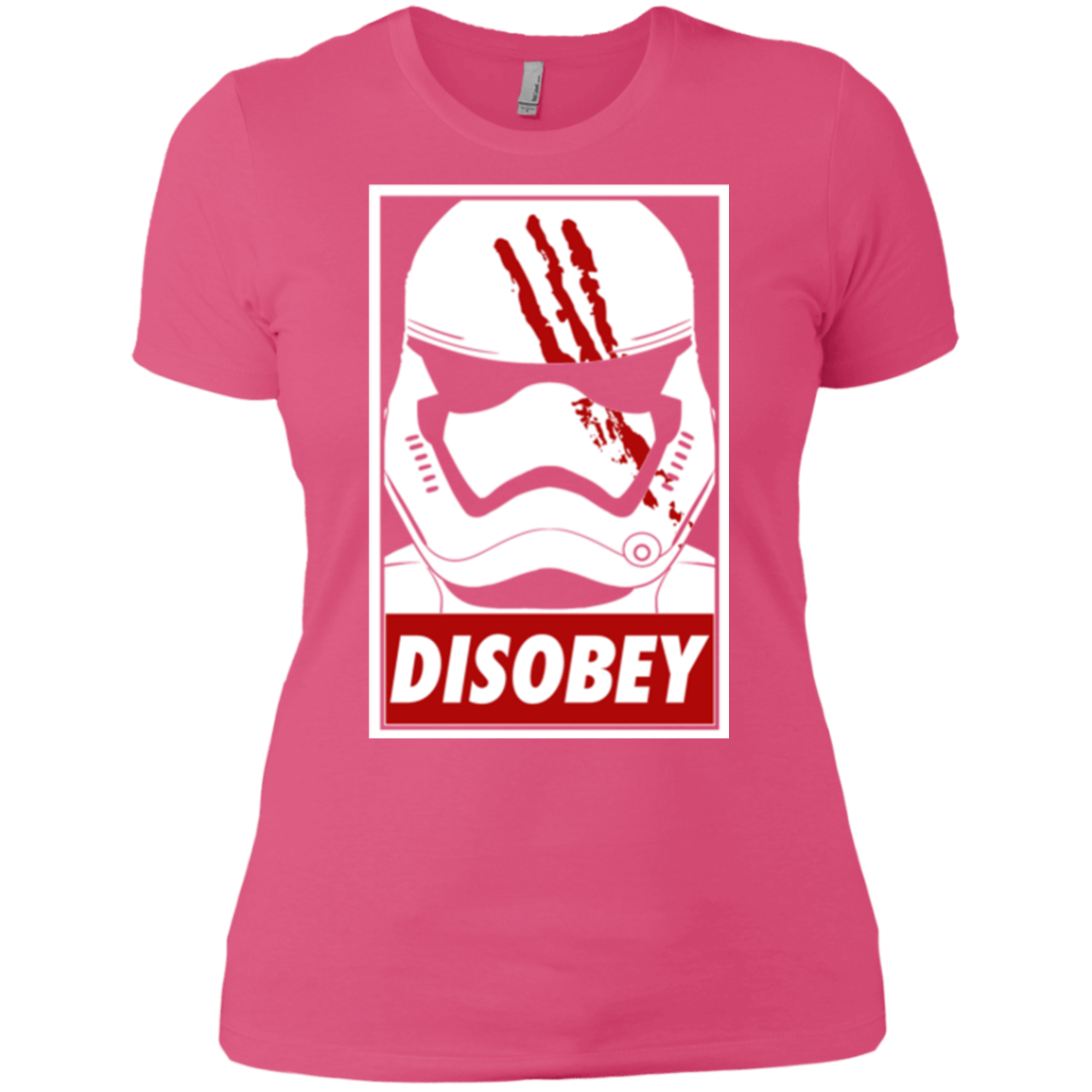 T-Shirts Hot Pink / X-Small Disobey Women's Premium T-Shirt