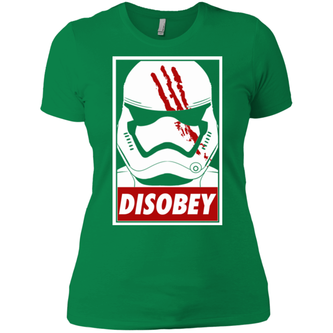 T-Shirts Kelly Green / X-Small Disobey Women's Premium T-Shirt