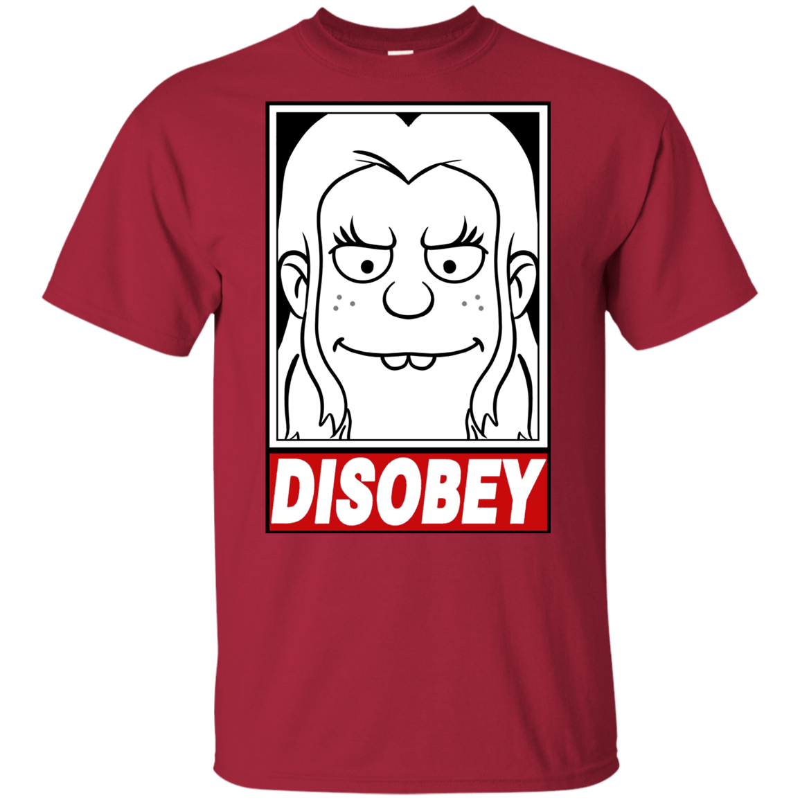 T-Shirts Cardinal / YXS Disobey Youth T-Shirt