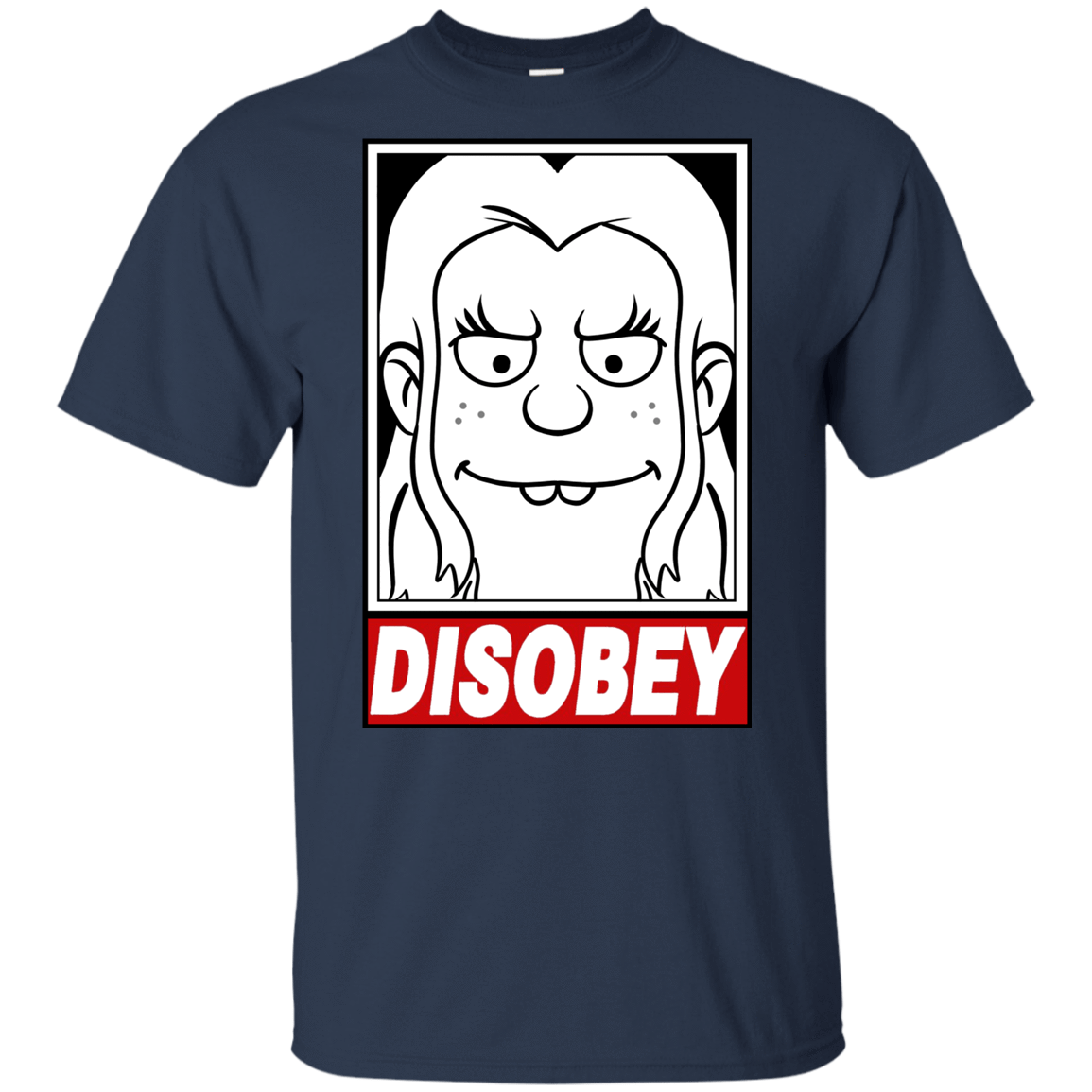 T-Shirts Navy / YXS Disobey Youth T-Shirt