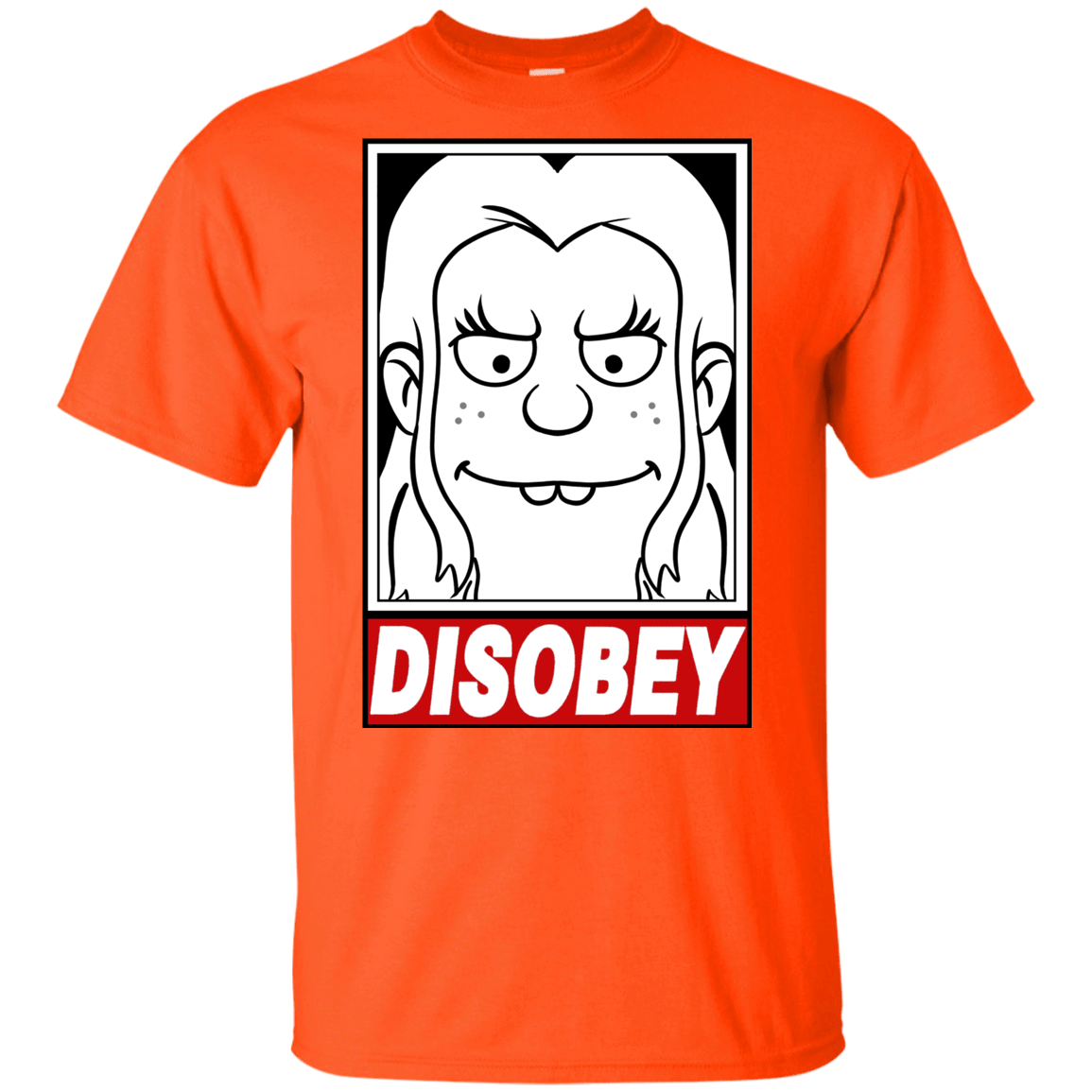 T-Shirts Orange / YXS Disobey Youth T-Shirt