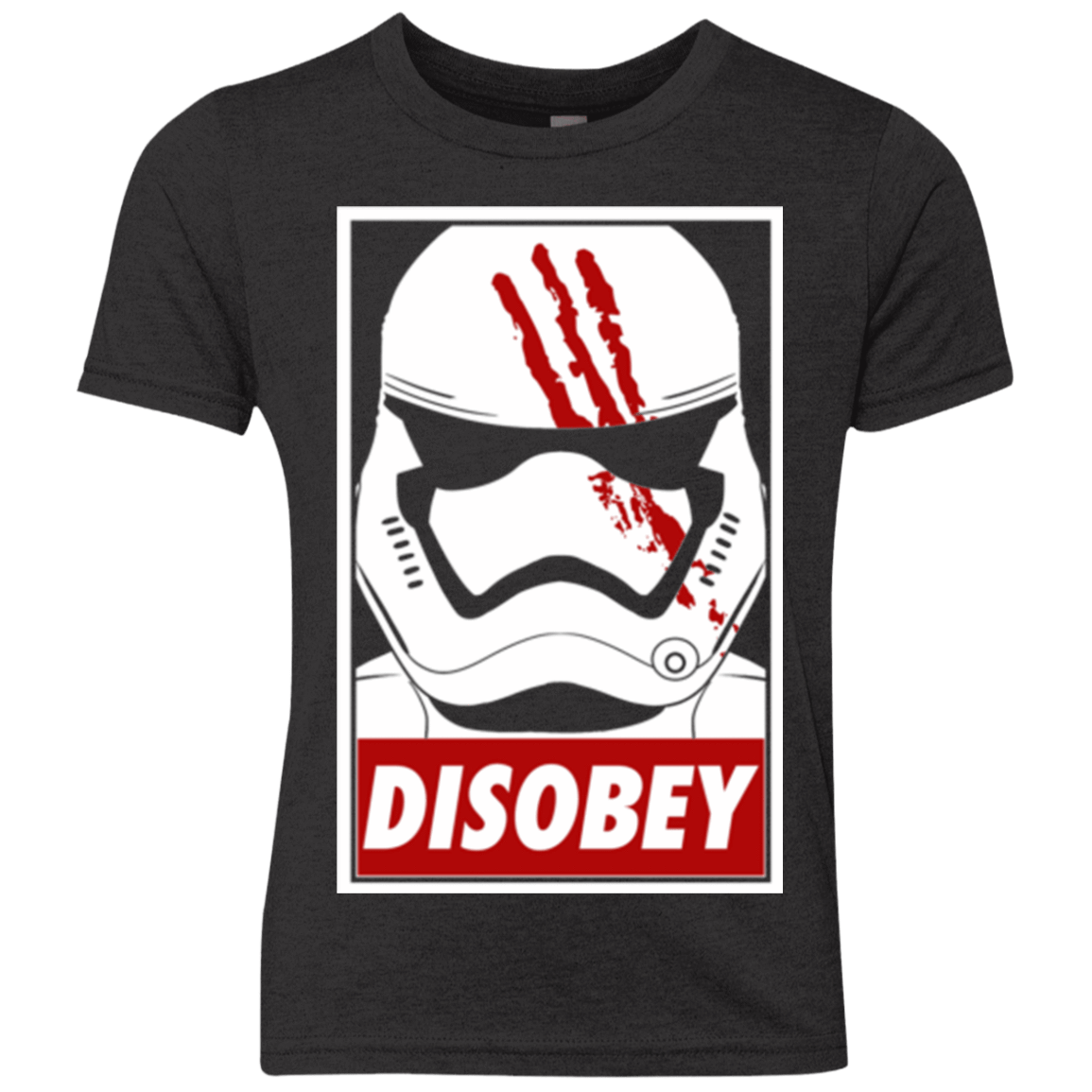 T-Shirts Vintage Black / YXS Disobey Youth Triblend T-Shirt
