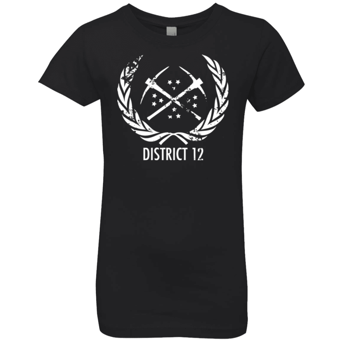 T-Shirts Black / YXS District 12 Girls Premium T-Shirt