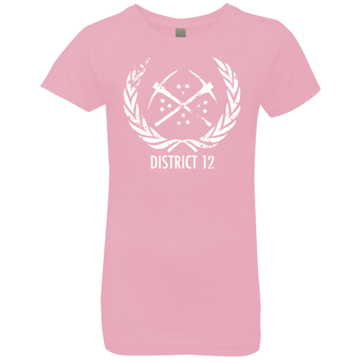 T-Shirts Light Pink / YXS District 12 Girls Premium T-Shirt