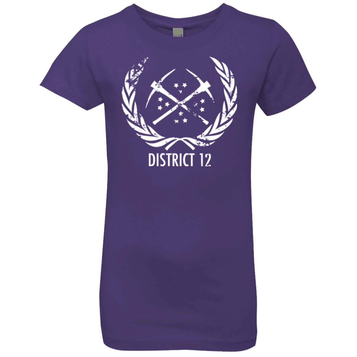 T-Shirts Purple Rush / YXS District 12 Girls Premium T-Shirt