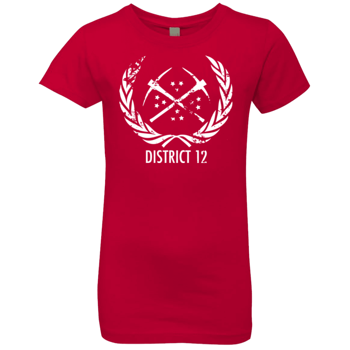 T-Shirts Red / YXS District 12 Girls Premium T-Shirt