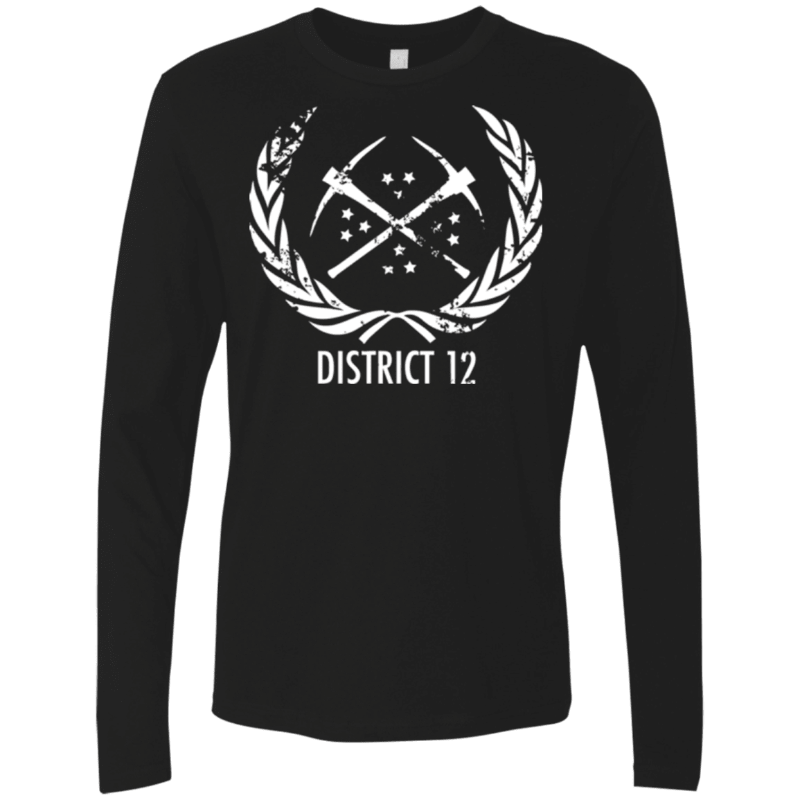 T-Shirts Black / Small District 12 Men's Premium Long Sleeve