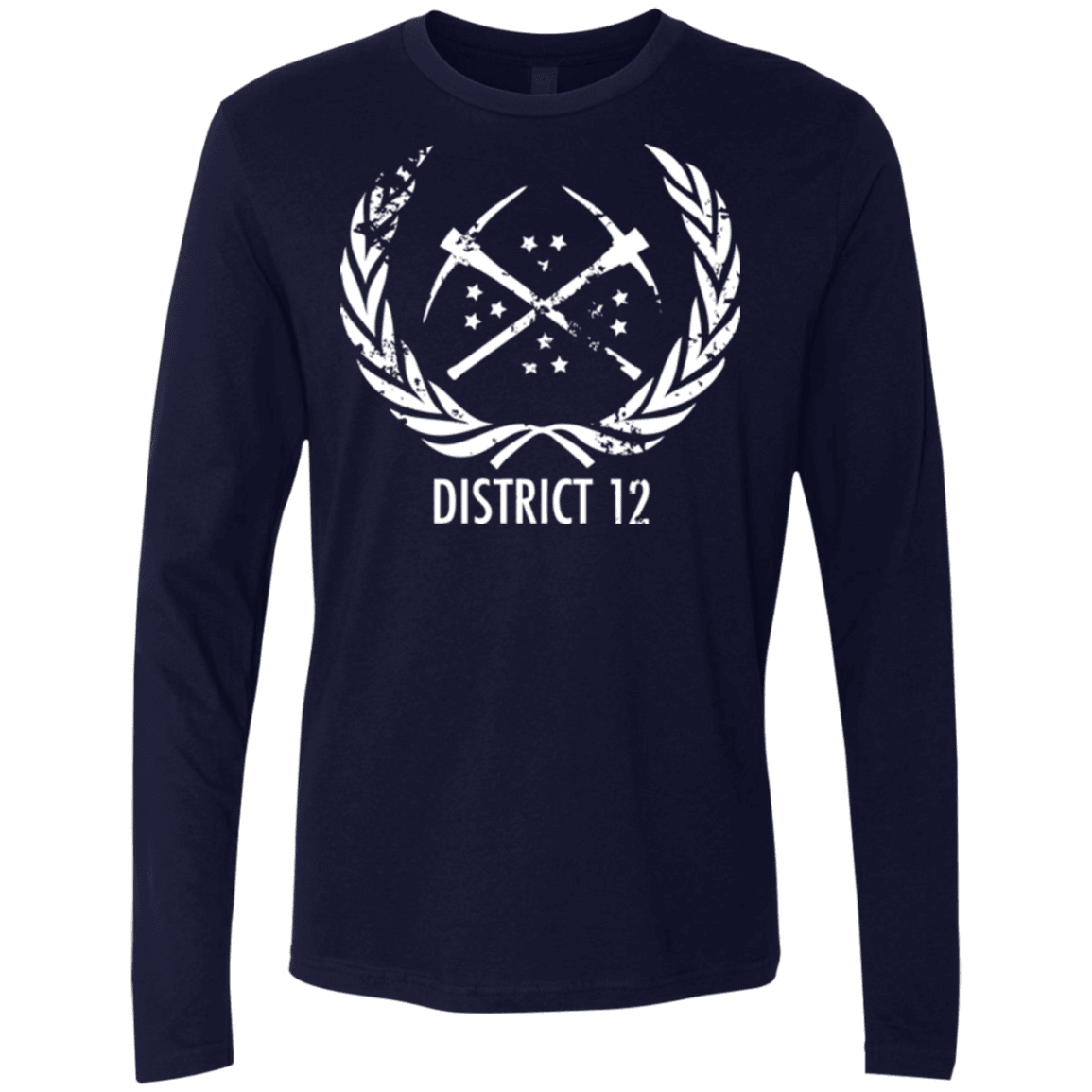 T-Shirts Midnight Navy / Small District 12 Men's Premium Long Sleeve