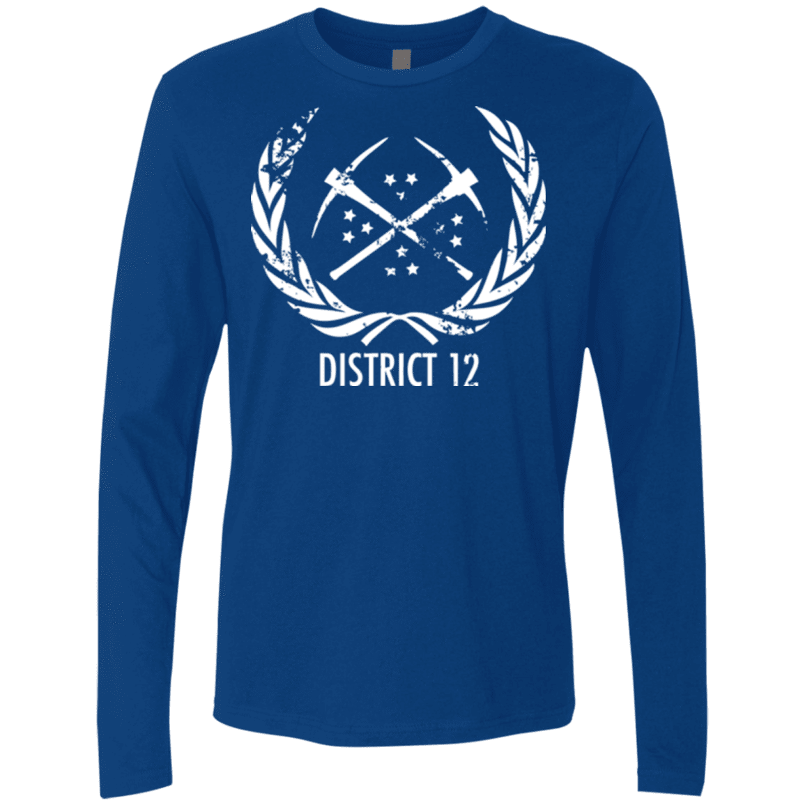 T-Shirts Royal / Small District 12 Men's Premium Long Sleeve