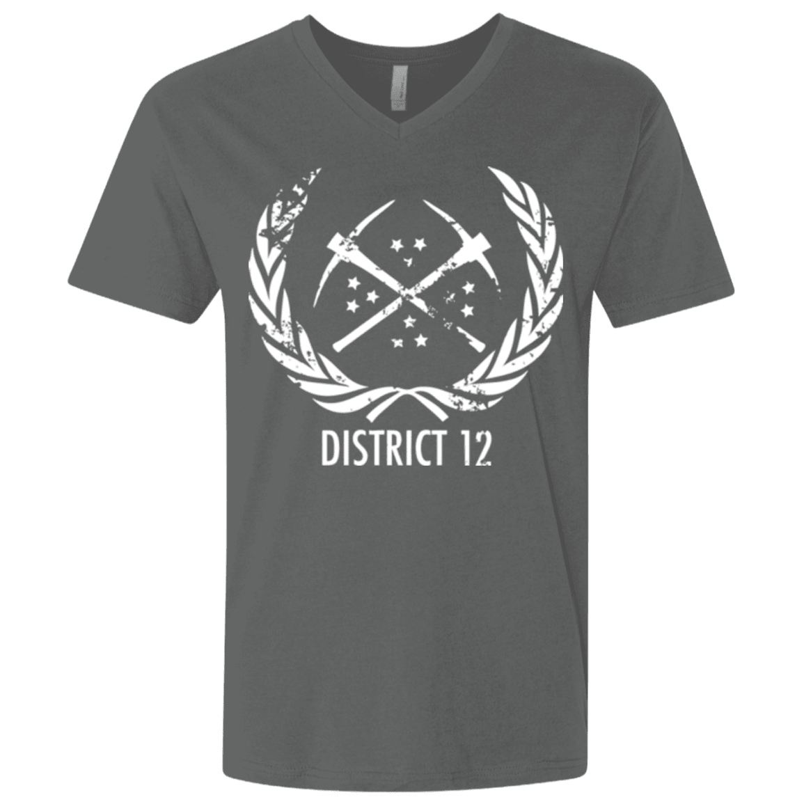 T-Shirts Heavy Metal / X-Small District 12 Men's Premium V-Neck