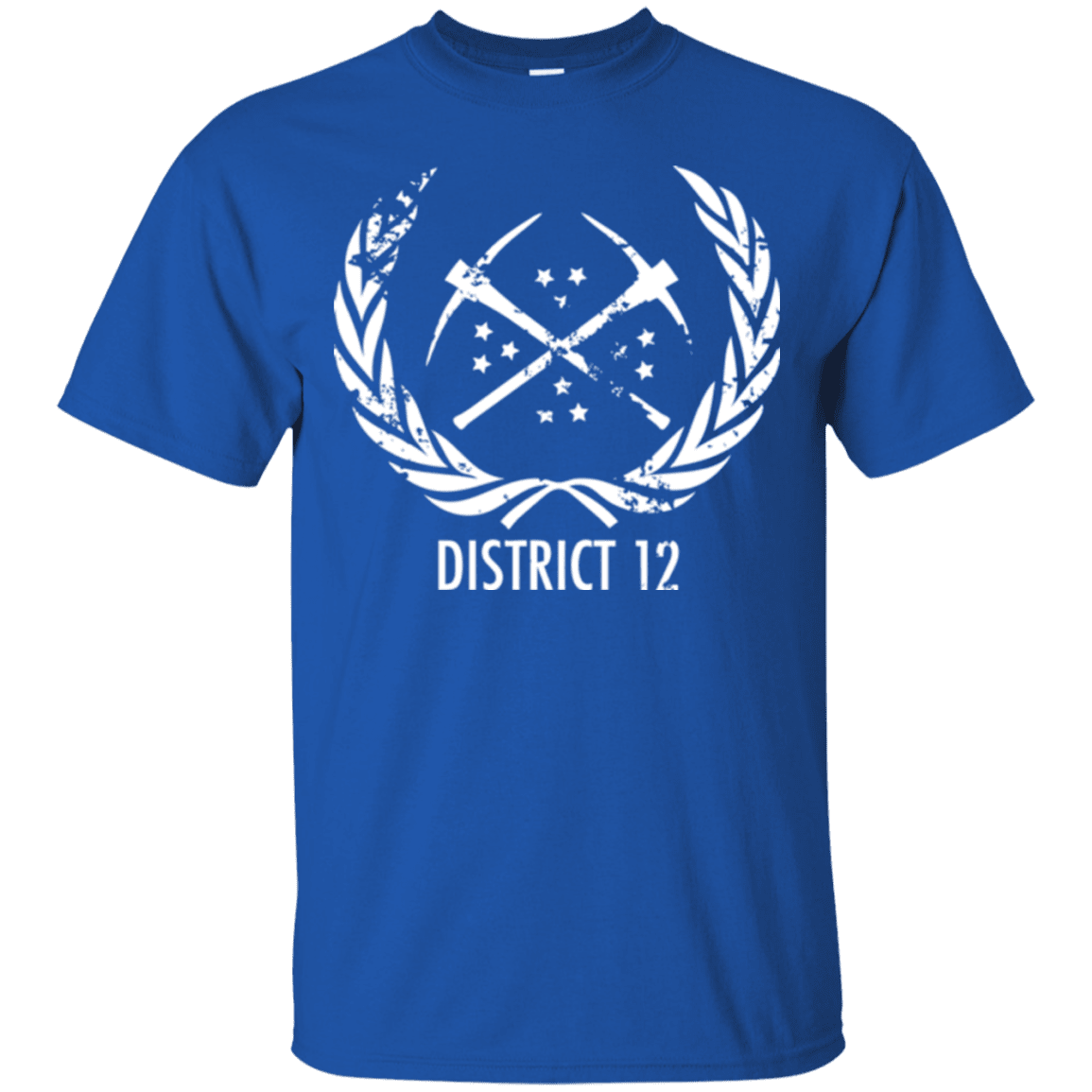 T-Shirts Royal / Small District 12 T-Shirt