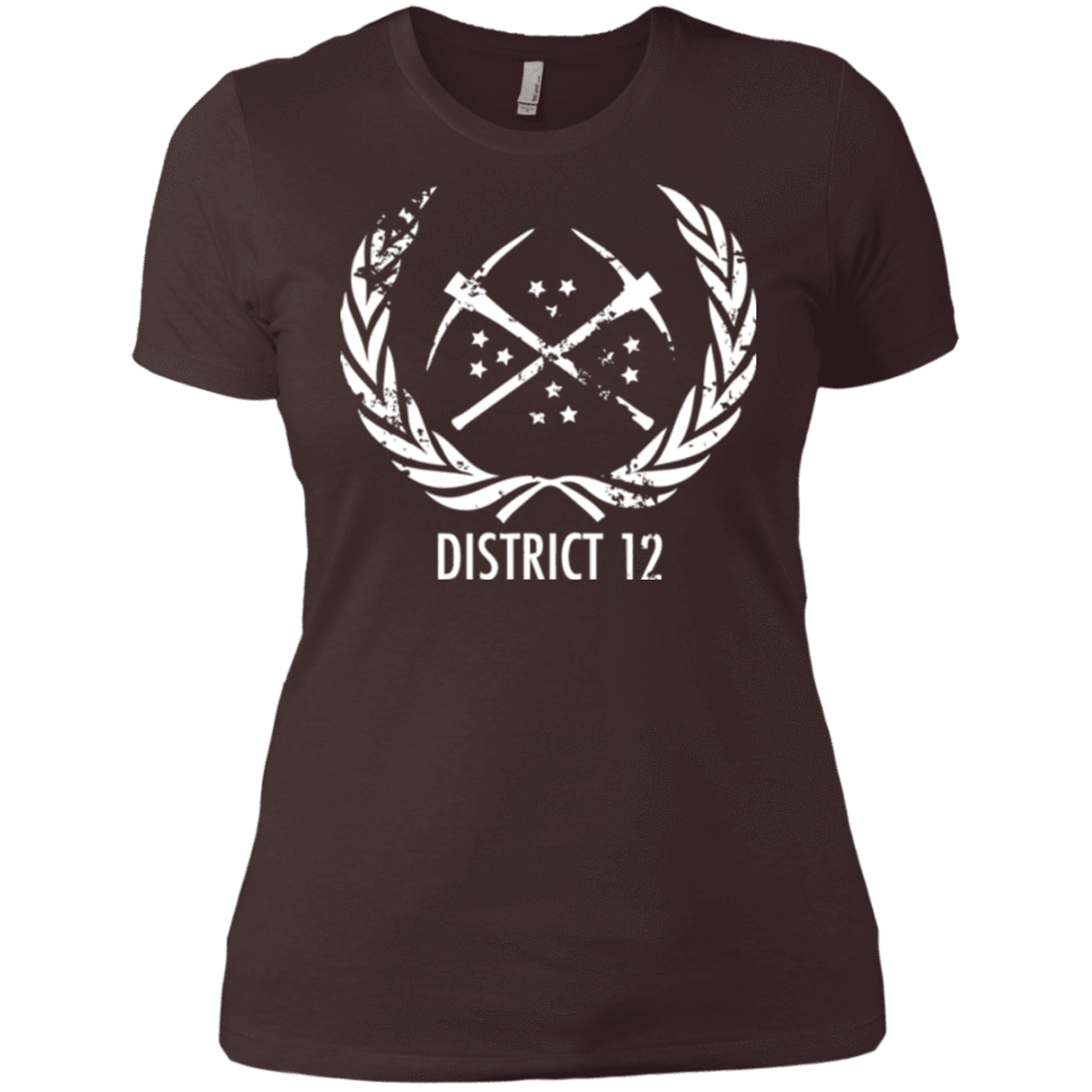 T-Shirts Dark Chocolate / X-Small District 12 Women's Premium T-Shirt