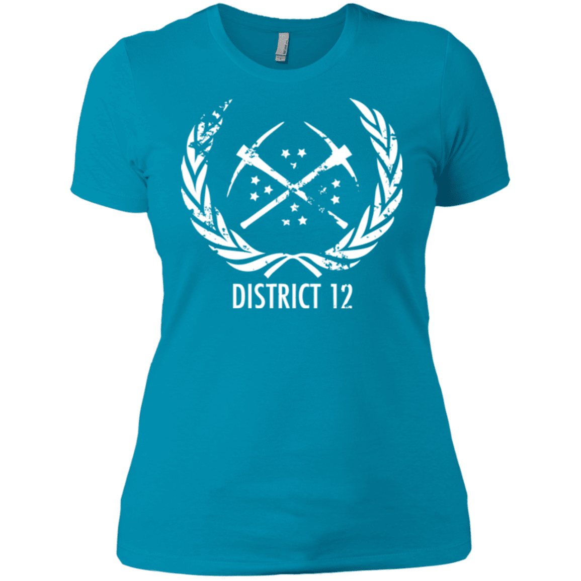 T-Shirts Turquoise / X-Small District 12 Women's Premium T-Shirt