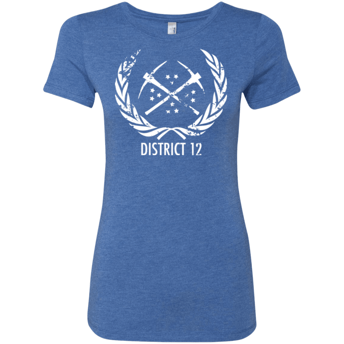 T-Shirts Vintage Royal / Small District 12 Women's Triblend T-Shirt