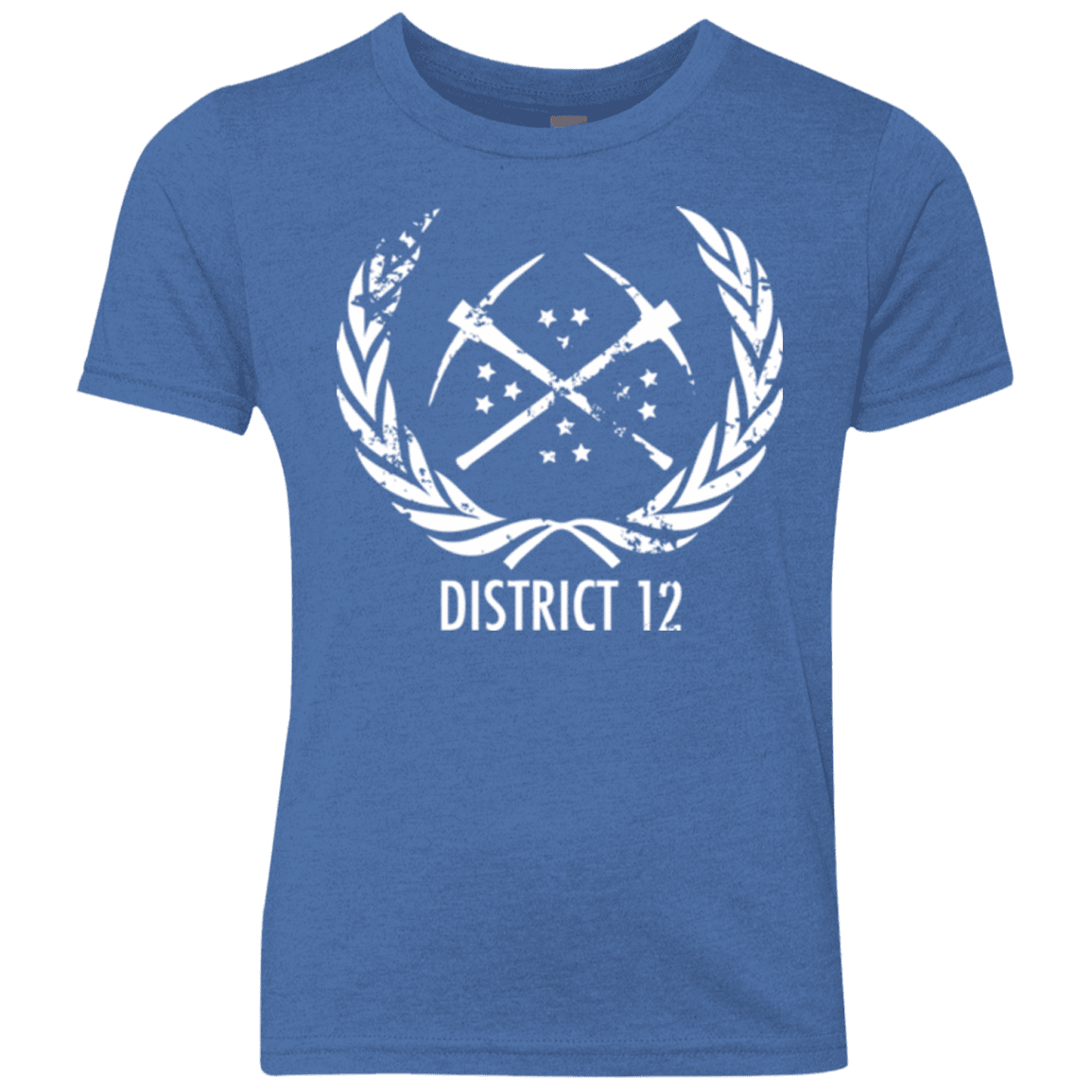 T-Shirts Vintage Royal / YXS District 12 Youth Triblend T-Shirt