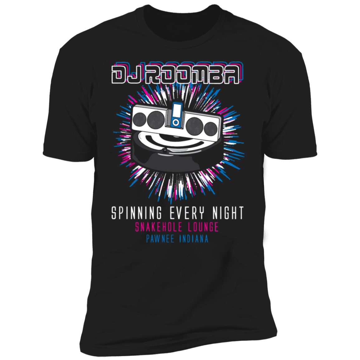 T-Shirts Black / X-Small DJ Roomba Men's Premium T-Shirt