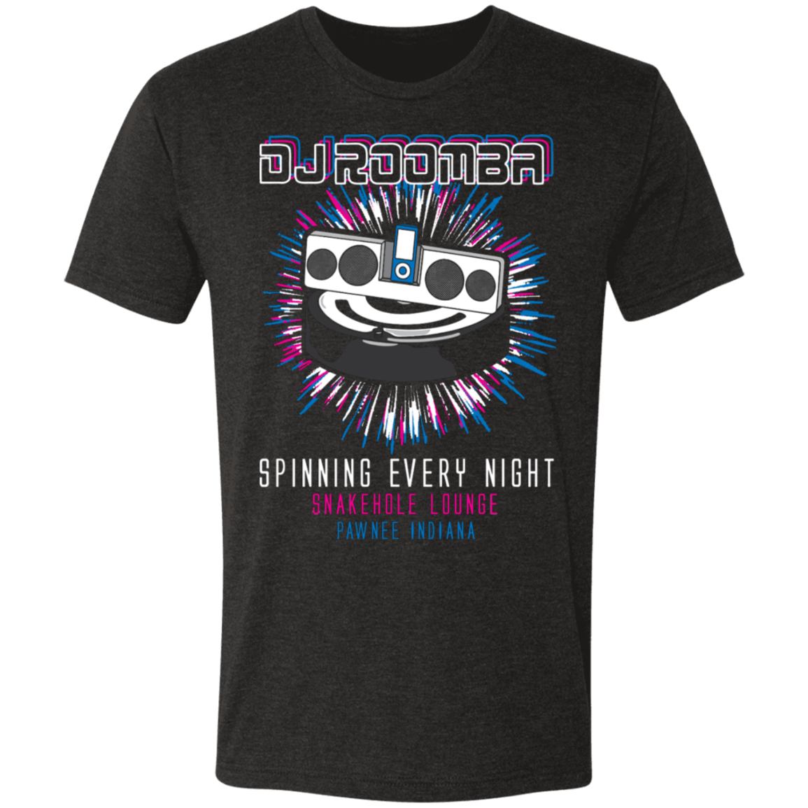 T-Shirts Vintage Black / S DJ Roomba Men's Triblend T-Shirt