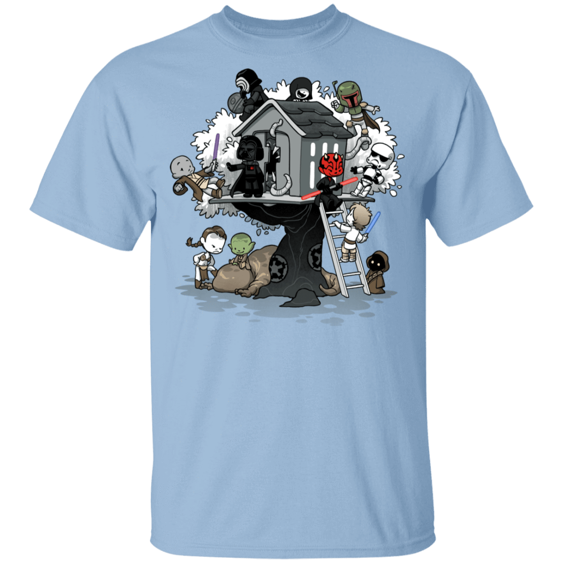 T-Shirts Light Blue / YXS DK Side Club Youth T-Shirt