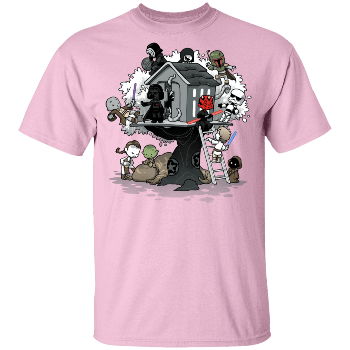 T-Shirts Light Pink / YXS DK Side Club Youth T-Shirt