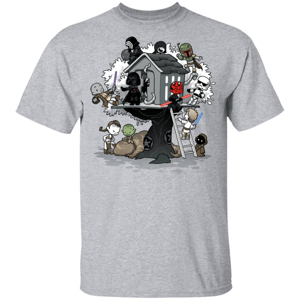 T-Shirts Sport Grey / YXS DK Side Club Youth T-Shirt