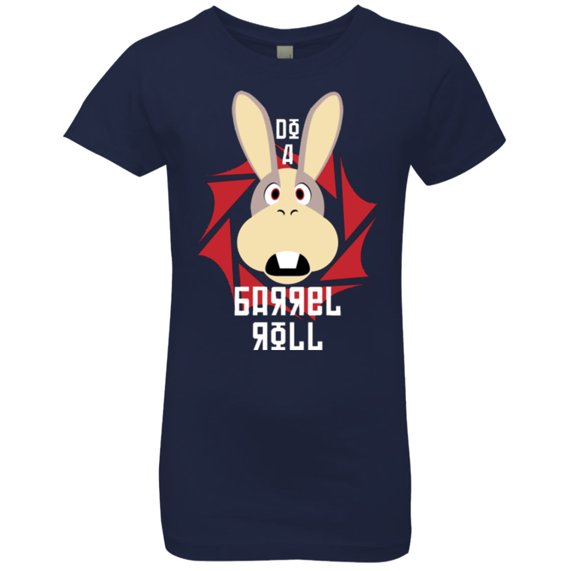 T-Shirts Midnight Navy / YXS Do A Barrel Roll Girls Premium T-Shirt