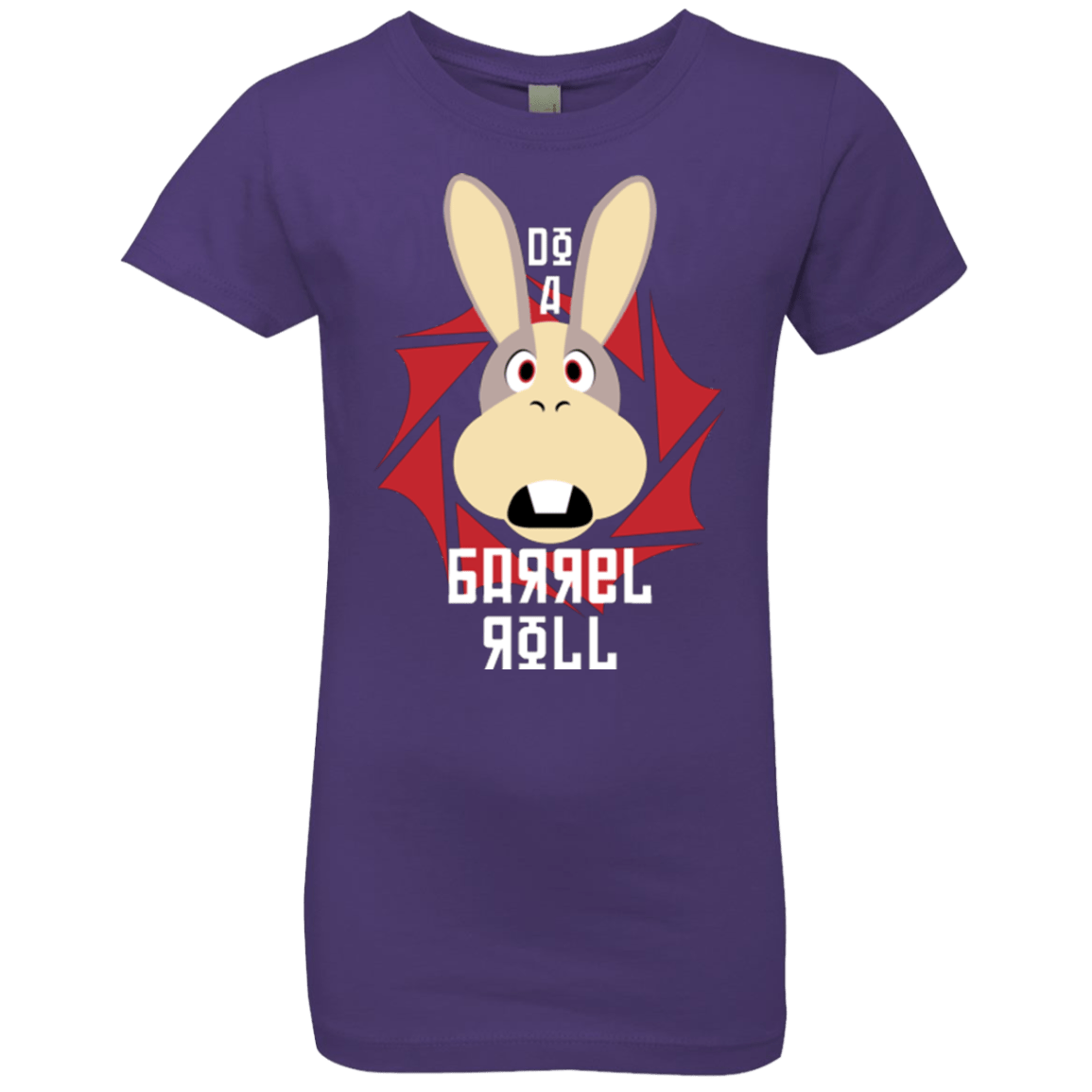 T-Shirts Purple Rush / YXS Do A Barrel Roll Girls Premium T-Shirt