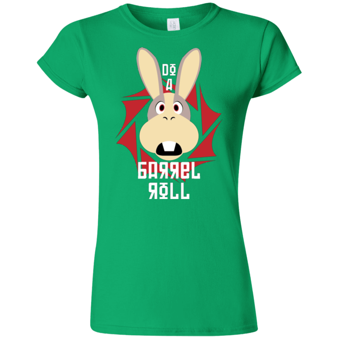 T-Shirts Irish Green / S Do A Barrel Roll Junior Slimmer-Fit T-Shirt