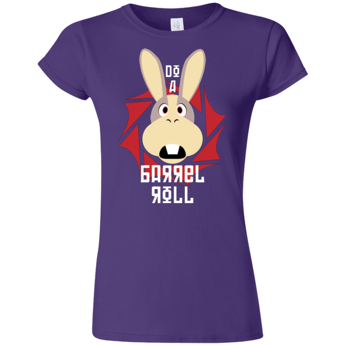 T-Shirts Purple / S Do A Barrel Roll Junior Slimmer-Fit T-Shirt