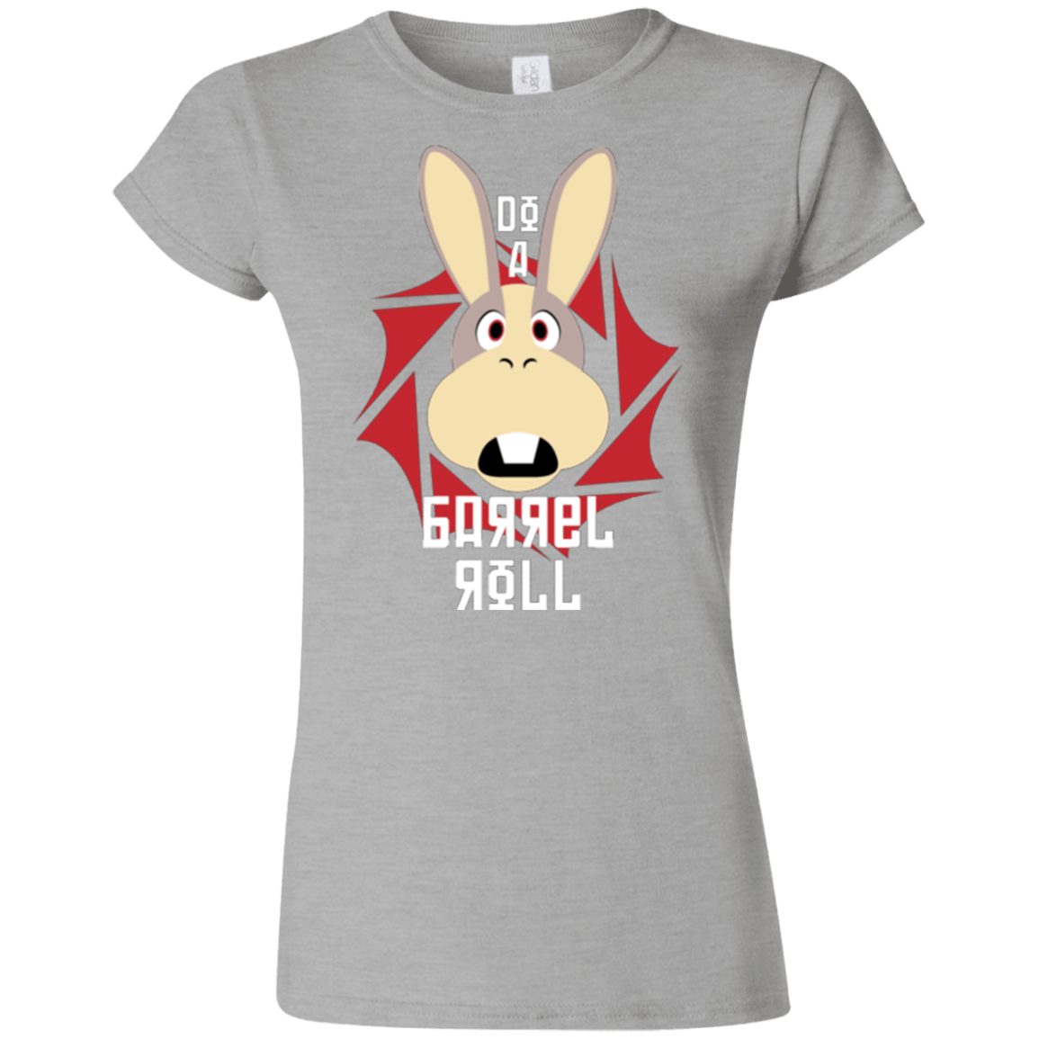 T-Shirts Sport Grey / S Do A Barrel Roll Junior Slimmer-Fit T-Shirt